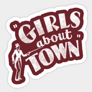 Girls About Town Sticker